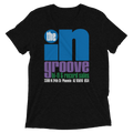 The 'In' Groove Record Store Solid Black Jazzy T-Shirt [ Record ]