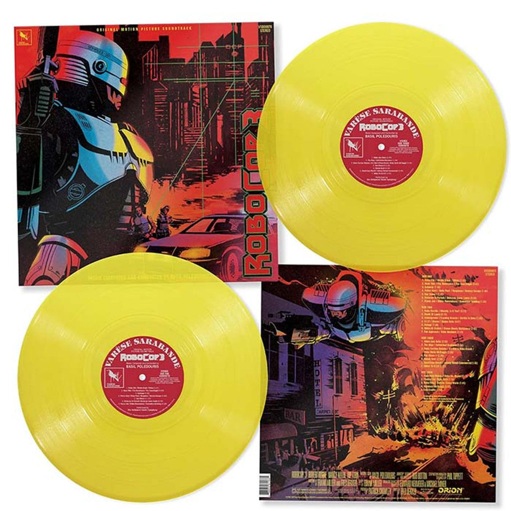 RoboCop 3 - Original Motion Picture Soundtrack (Deluxe Edition) - LP [ Record ]