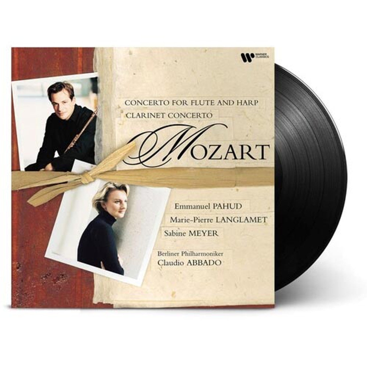 Emmanuel Pahud, Sabine Meyer & Claudio Abbado - Mozart: Concerto for Flute and Harp & Clarinet Concerto - LP [ Record ]