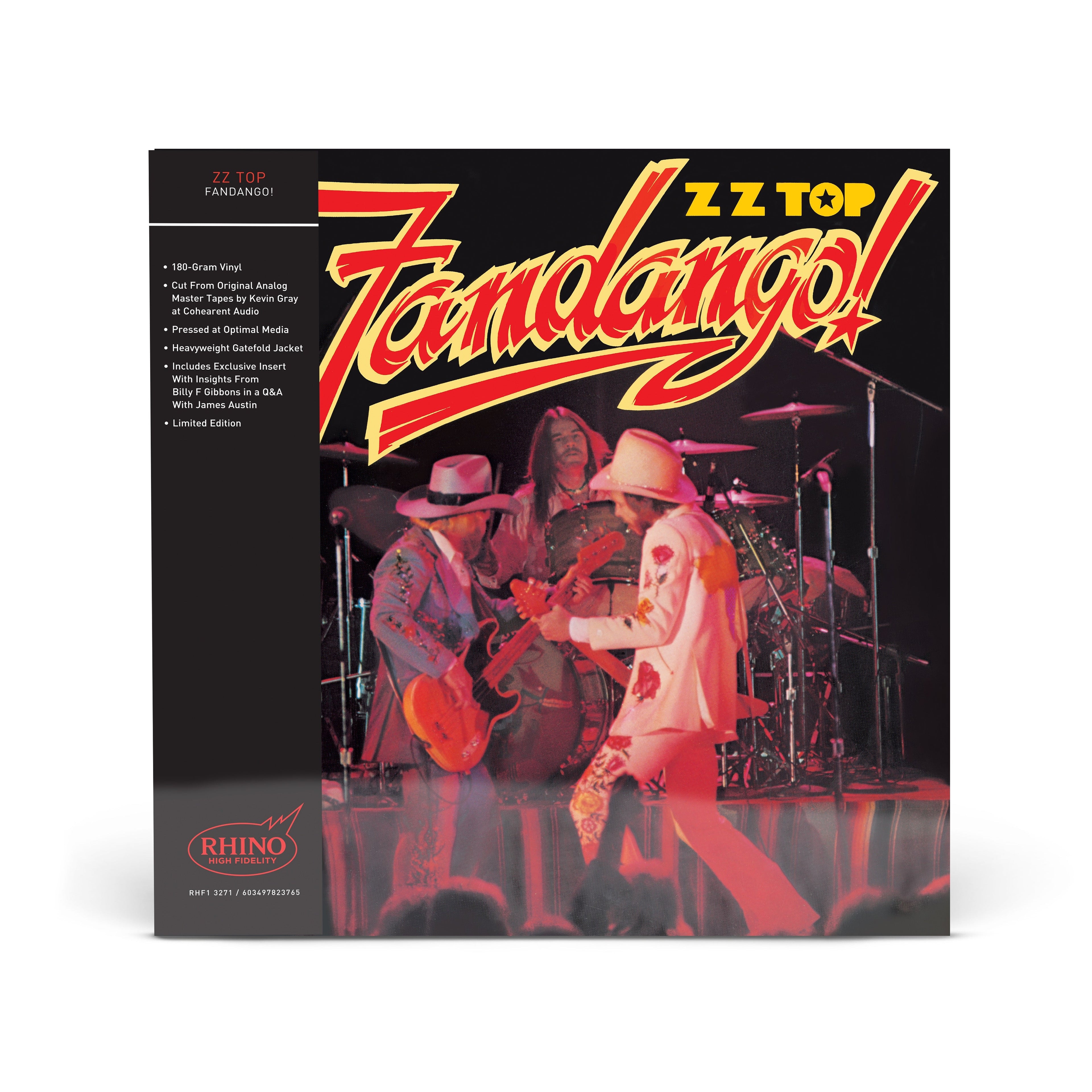 ZZ Top - Fandango! - Rhino Hi-Fi LP [ Record ]
